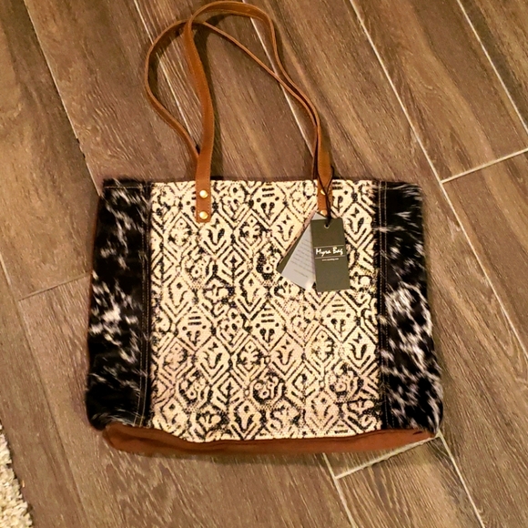 Myra Bag Handbags - Cotton Rug Tote Bag